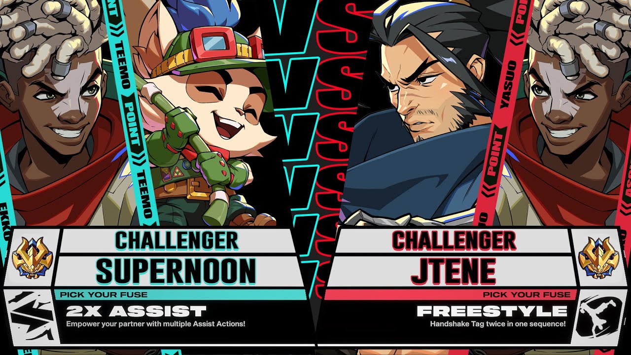 Supernoon (Teemo / Ekko) vs Jtene (Yasuo / Ekko) - 2XKO