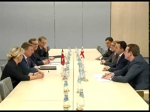 შეხვედრა ლატვიის საგარეო საქმეთა მინისტრთან