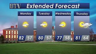 Weather July 30th 2023