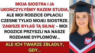 Rodzice płacili tylko za studia siostry—zamarli gdy dostałem stypendium 100 tys zł i wymarzoną pracę