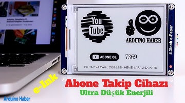 Wemos ESP8266 ile YouTube Abone Takip Göstergesi Projesi (Youtube Abone Sayıcı)