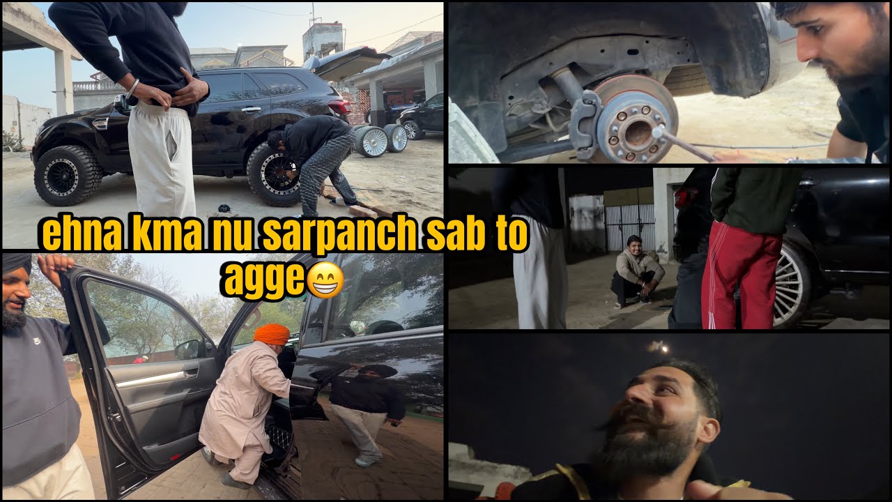 sarpanch saab sab to agge hunde ehna kma nu | endeavour krti fr to ready phla wang | dhillonpreet