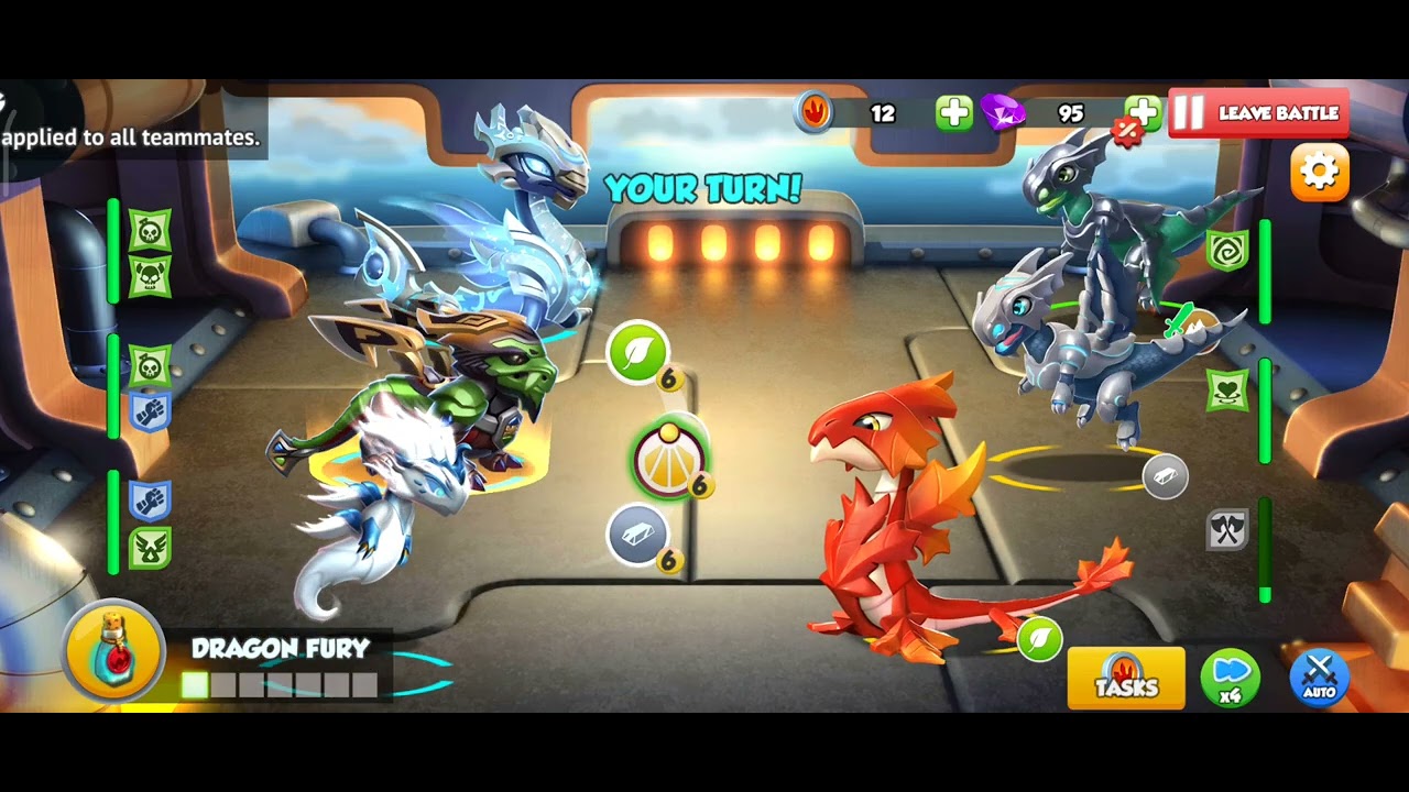 Dragon mania legends boss challenge and dungeon game play | DML | Dragon mania legends 2024