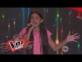 Manuela Villa Socarras canta ‘Cómo Duele El Frío’ | La Voz Kids Colombia 2022