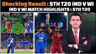 India vs West Indies 5th T20 match complete highlights 2026 today.