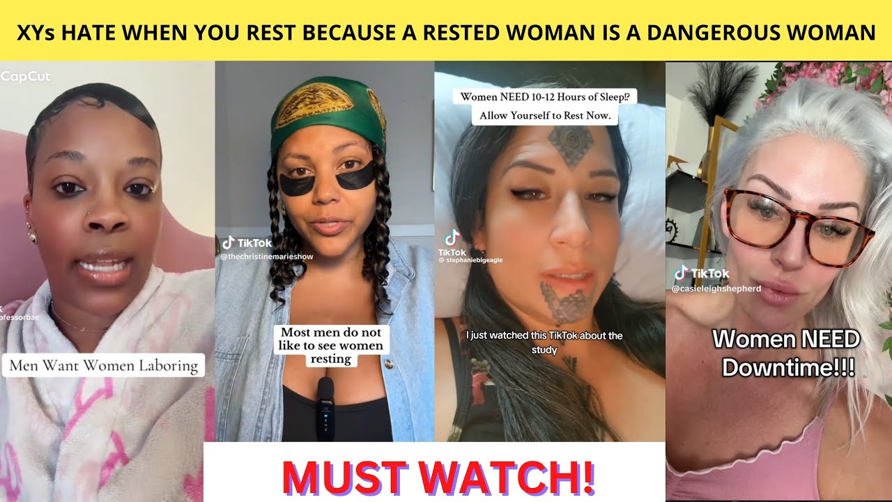 Женщины типа XY НЕНАВИДЯТ, КОГДА ВЫ ОТДЫХАЕТЕ, ПОТОМУ ЧТО ОТДЫХАЮЩАЯ ЖЕНЩИНА — ОПАСНАЯ ЖЕНЩИНА 🚨