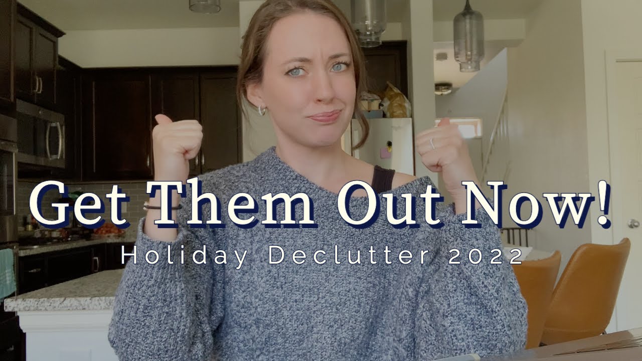 5 Things You Need To Declutter Before Christmas! - YouTube