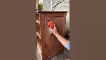 I found this solid wood dresser in the TRASH!!!! Easy Solid Wood Furniture Flip Tutorial