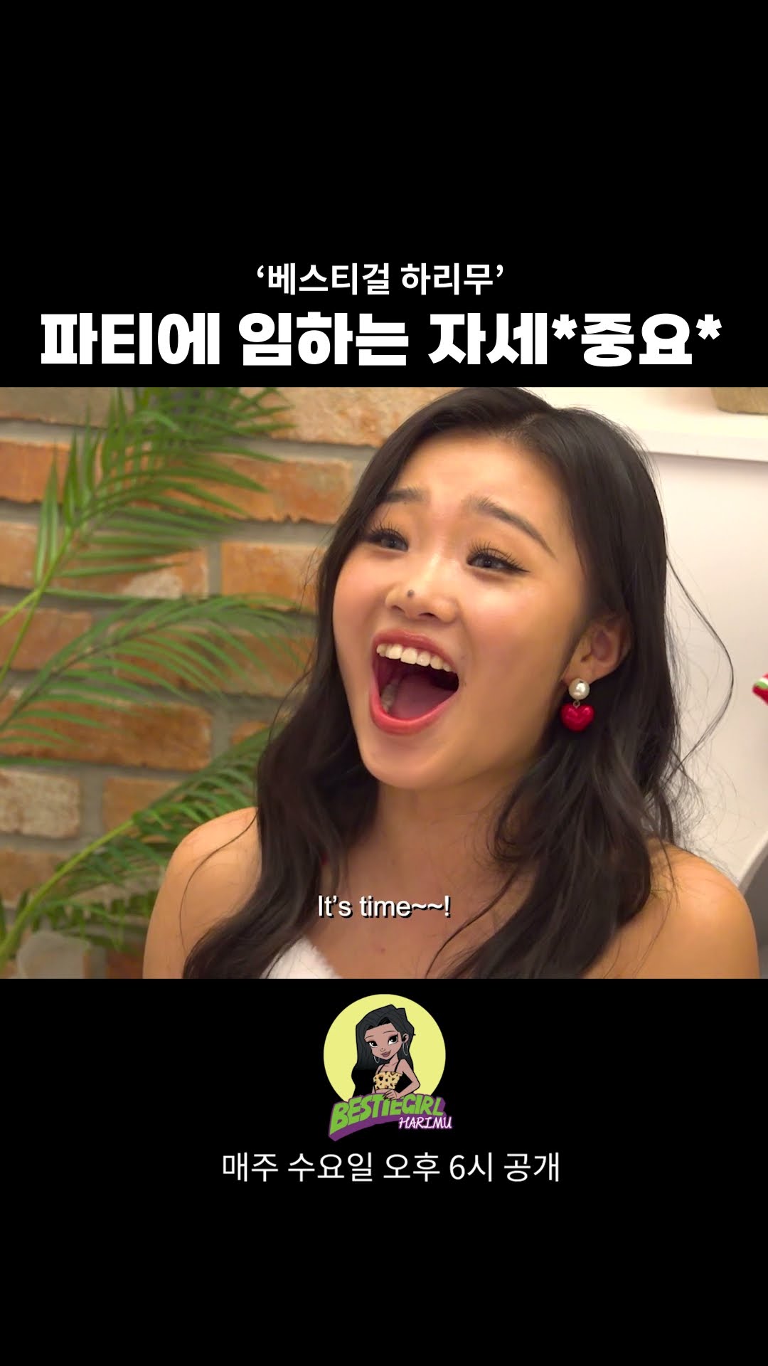 파티에 임하는 자세*중요* #bestiegirl #harimu #베스티걸 #하리무