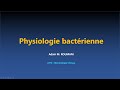 Microbio  physiologie bactrienne