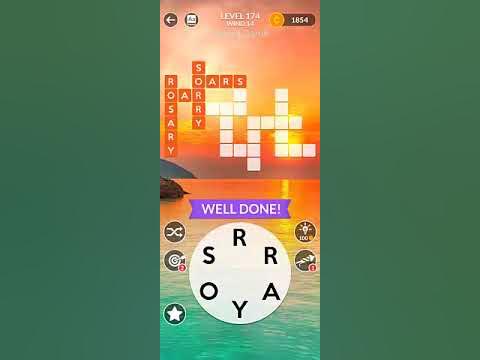 Wordscapes Level 171 172 173 174 175 Walkthrough - YouTube