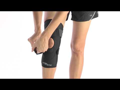 DonJoy Lateral J Buttress Patella Knee Brace (Hinged)