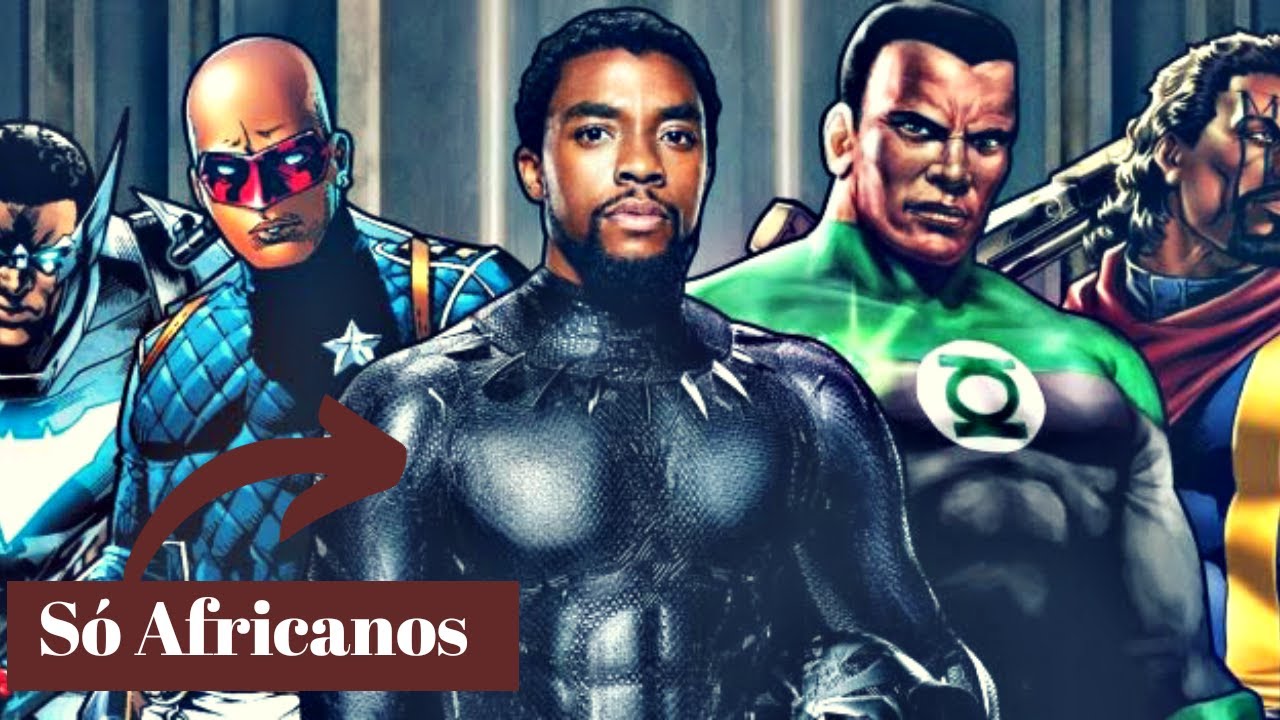 Conheça a LIGA de HERÓIS AFRICANA 🥺