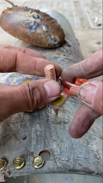 Amazing Technic. How to Fix a wire with Lugs