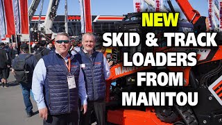 New Skid and Track Loaders at the Manitou Booth - ConExpo 2023