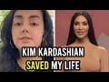 TikToker claims Kim Kardashian saved his life