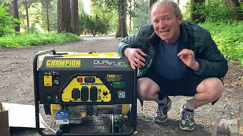 Champion Generator Unboxing