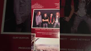 Распаковка винила Metallica - Master Of Puppets (1986/2017) #metallica