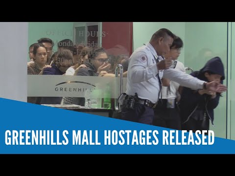 Greenhills mall hostages released