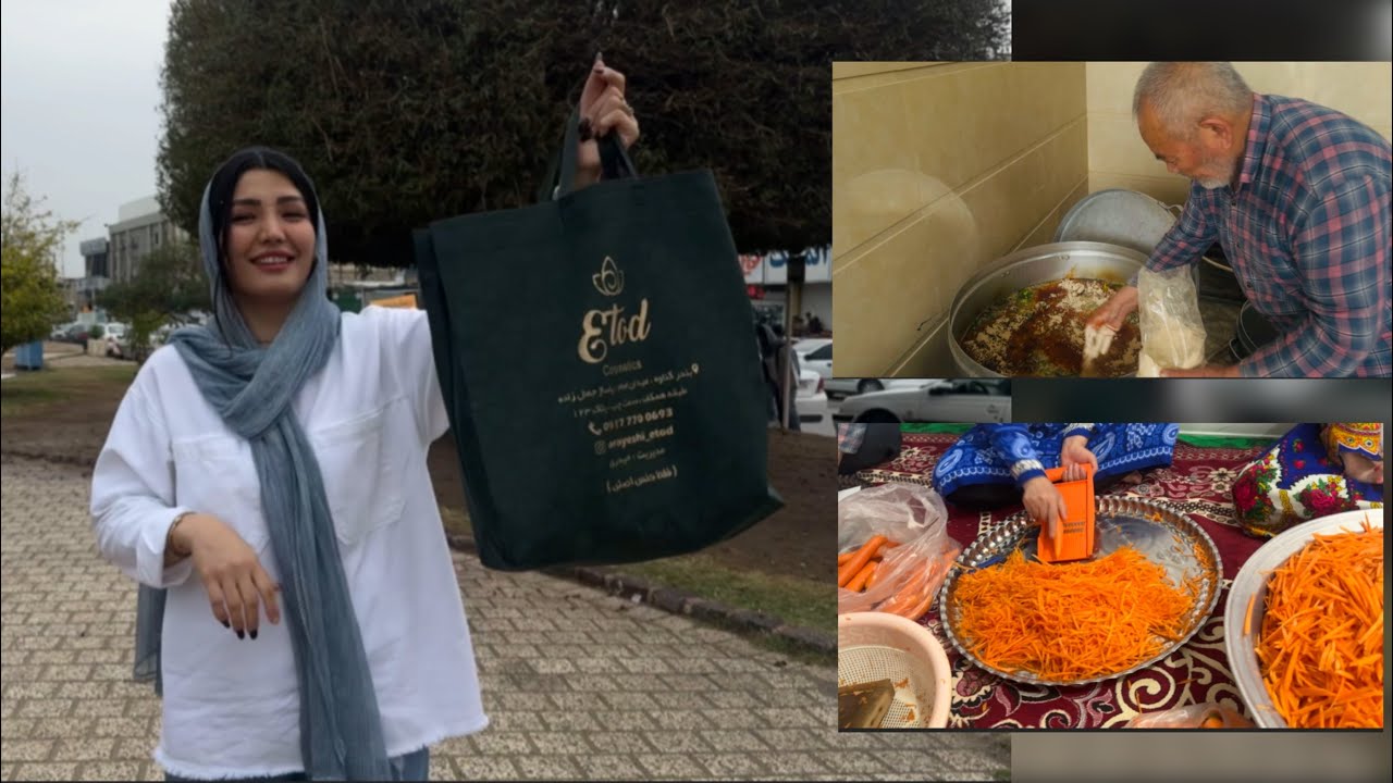 یه مسافرت کوتاه و آشپزی خان دایی #ولاگ_سفر #قابلی_پلو #آشپزی #سرآشپز #بندر #خرید