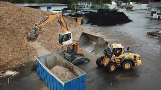 Loading 2000 tonns of woodchips