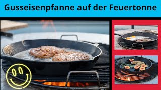 Feuertonne | Gusseisenpfanne by Rund um die Feuerplatte 1,242 views 9 months ago 7 minutes, 2 seconds