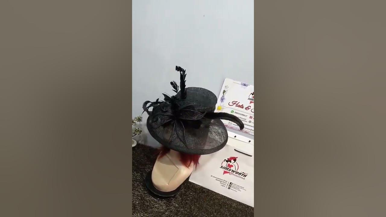 Black Hat dazzling , Latest and Trending in Lagos Nigeria for Wedding Guests