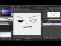 無言で、絵を描きます。曲は流してます。01