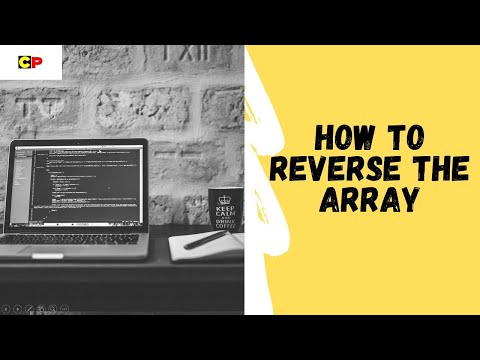 C program to reverse the array || C program to print the array in reverse order|| C special programs