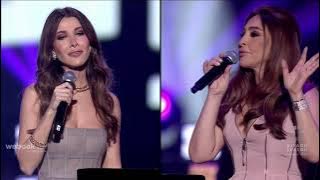Nancy Ajram & Elissa - Meen dah elly nseik, New Year Riyadh - 31.12.2023