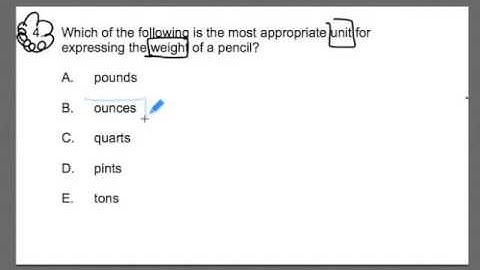 CBEST MATH #4  ~ Measurement ~ GOHmath.com