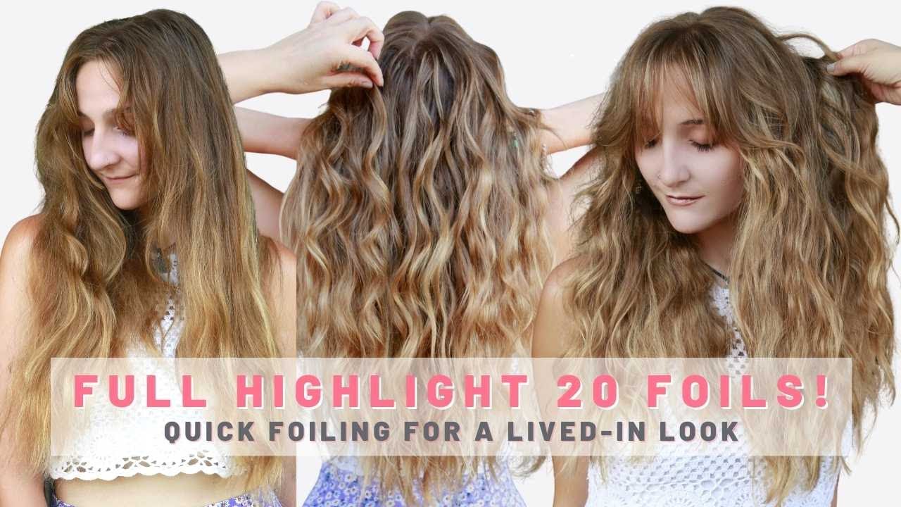 Quick Way to Foil Highlights! - Mirella Manelli Hair Education