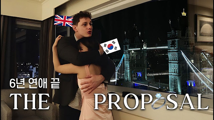 eng) 6년 연애의 끝 💍 프로포즈 PROPOSAL vlog