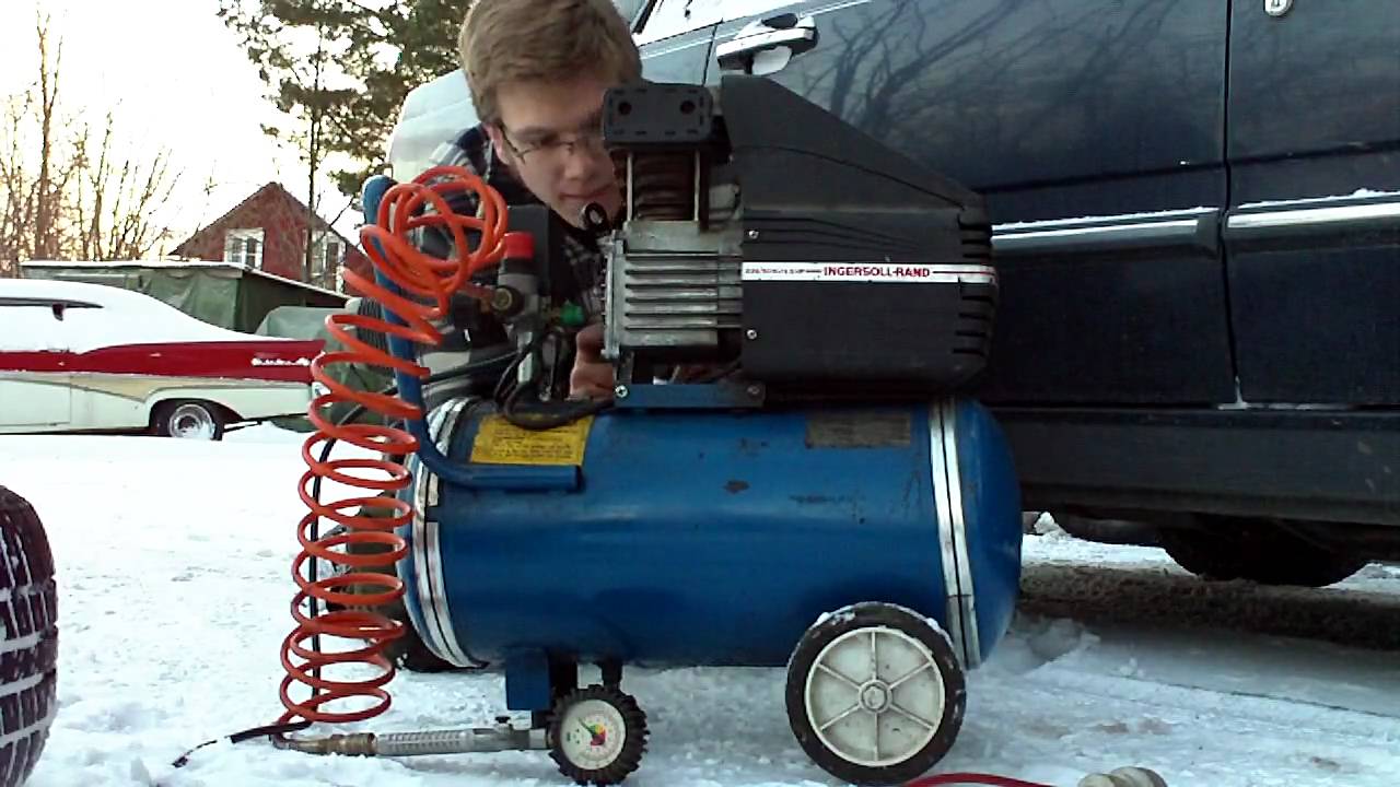 Cold start kompressor - YouTube