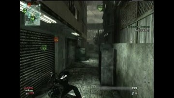 MW3 P90 Rushing MOAB on Bootleg