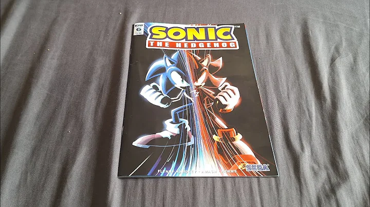 Sonic the Hedgehog IDW: #6 Comicbook 