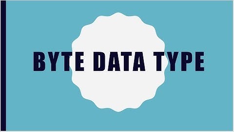 Lecture 7 :- Byte data type in java || LearningStrome Academy