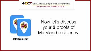 Documents Needed to Renew a Maryland Driver's License or ID card