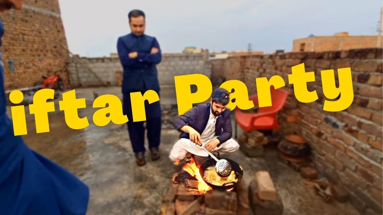 Chachu Ghfar Chachu ke Ghar iftar Party | Making Pakora in Village Style | Iftar ...