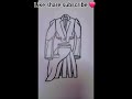 Art of fashionable ladies suit ✨️ do comment for more #art #drawing #fashion #suit #modernsuit