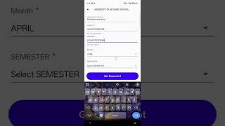 How to download Mark's sheet under university of Mysore  screenshot 2
