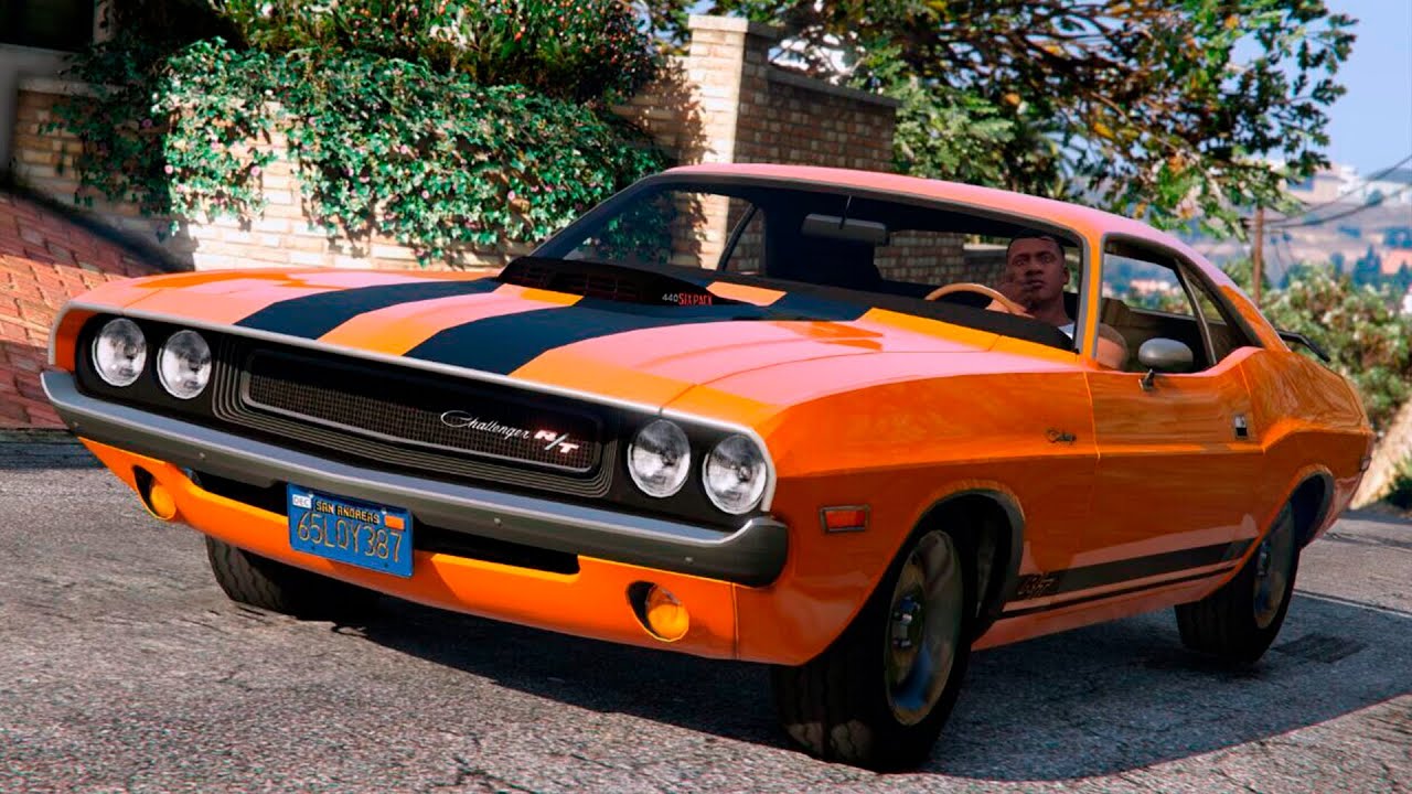 GTA V PC Dodge Challenger RT MOD!!! - YouTube