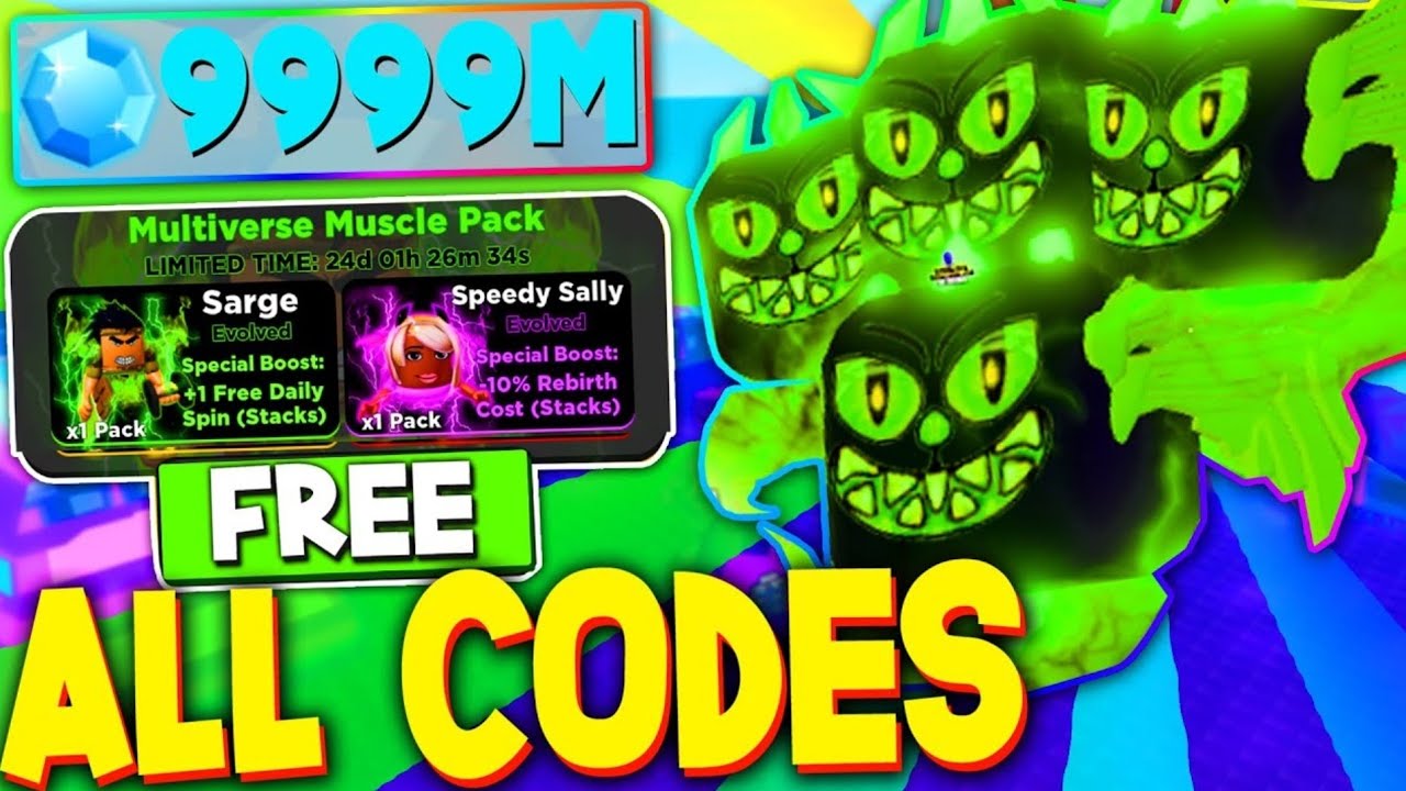 All 11 Muscle legends codes ( 2021 )