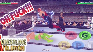 Wrestling Revolution 3d My Career Ep 21 - Fighting Ultra Bull. screenshot 5