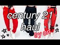 Century 21 Try On Clothing Haul 2020 | Iamgia, Prada, Yeezy, Valentino, etc.