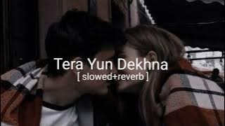 Tera Yun Dekhna [ slowed reverb ] ll Saaj Bhatt ll Song
