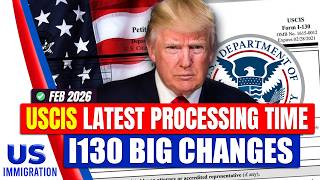 USCIS I130 Latest Processing Time (feb): Spouse, Parent, Children & Sibling | US Immigration 2026