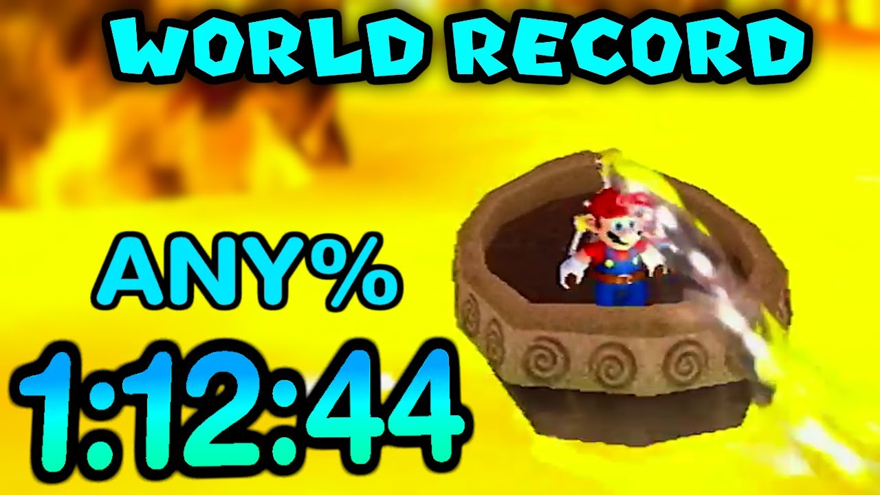 Super Mario Sunshine Any% Speedrun in 