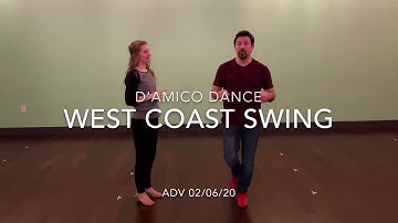 West Coast Swing ADV Hustle Whip w/ladies 1 footed spin!!