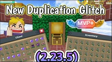 Skyblock New Duplication Glitch Is BACK..!? 😳😱🥀(2.23.5) Blockman Go Adventure